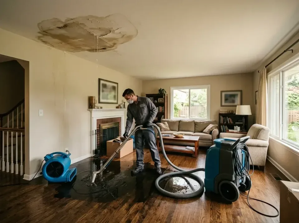 attic-pipe-burst-ceiling-drip-008 — frequently asked questions, Water Damage Restoration & Carpet Care in Lauderdale-by-the-…